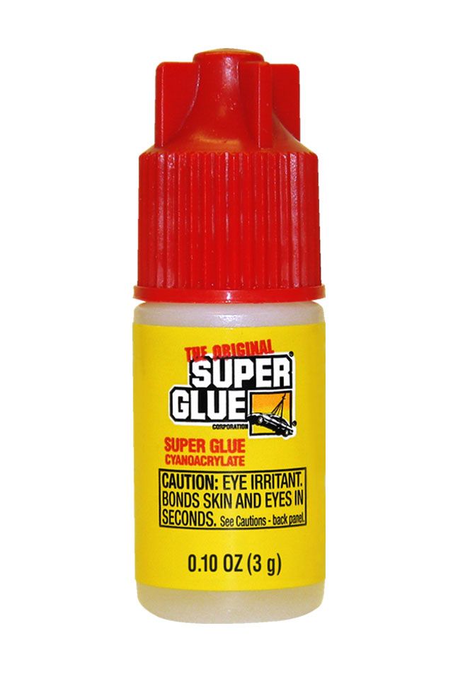 The Original Super Glue, 0.10-Ounce Bottle Super Glue, 2-Pack