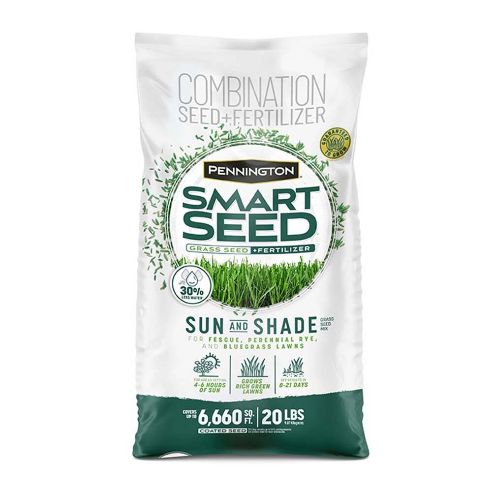 Smart Seed® Sun And Shade Grass Seed, 20-Pound 13 Smart Seed® Sun And Shade Grass Seed, 20-Pound