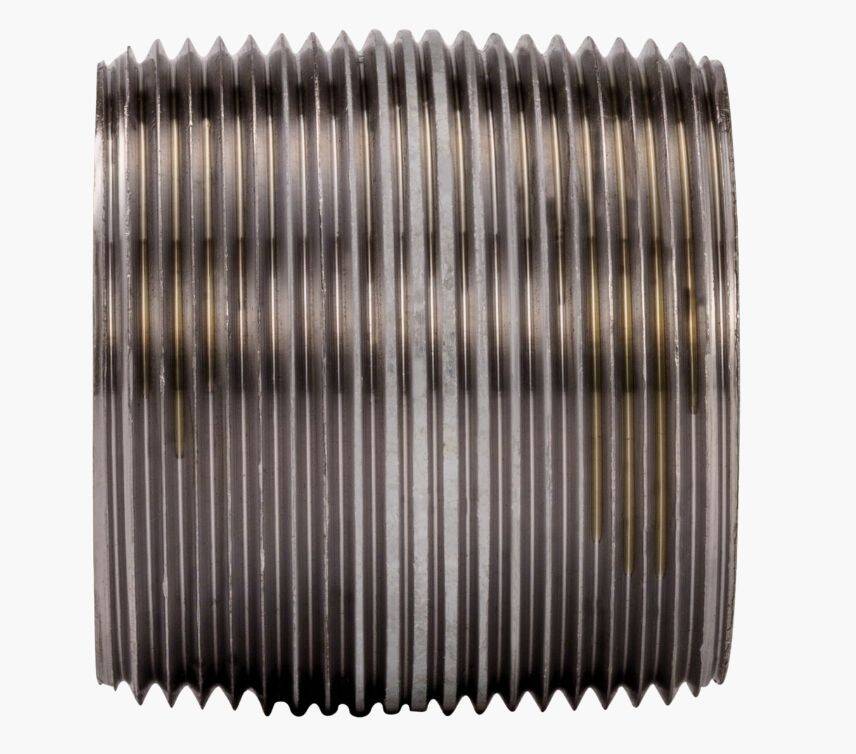 Steel Galvanized Closed Pipe Nipple, 1-1/2\