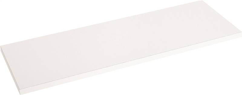 8-Inch x 36-Inch White Decorative Prefinished Shelf Board 1 8-Inch x 36-Inch White Decorative Prefinished Shelf Board