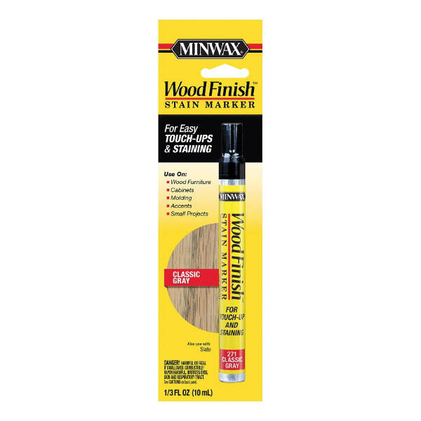 0.33-Oz Gray Classic Marker Wood Finish Stain 1 0.33-Oz Gray Classic Marker Wood Finish Stain