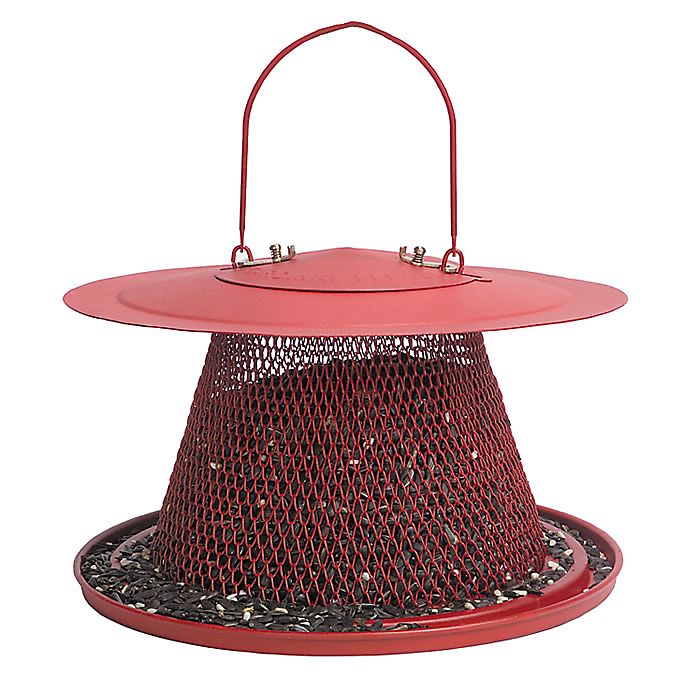 Red Cardinal Wild Bird Feeder 2 Red Cardinal Wild Bird Feeder