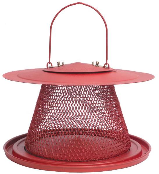 Red Cardinal Wild Bird Feeder 4 Red Cardinal Wild Bird Feeder