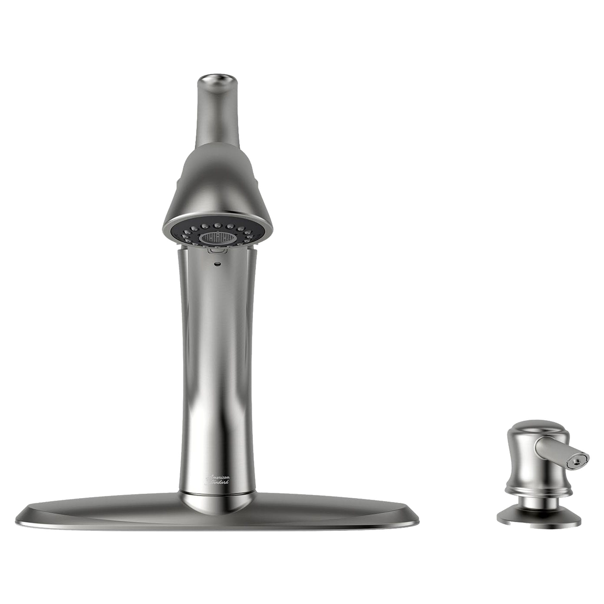 Stainless Steel Mesa™ Pull-Out Kitchen Faucet With Soap Dispenser 3 Stainless Steel Mesa™ Pull-Out Kitchen Faucet With Soap Dispenser