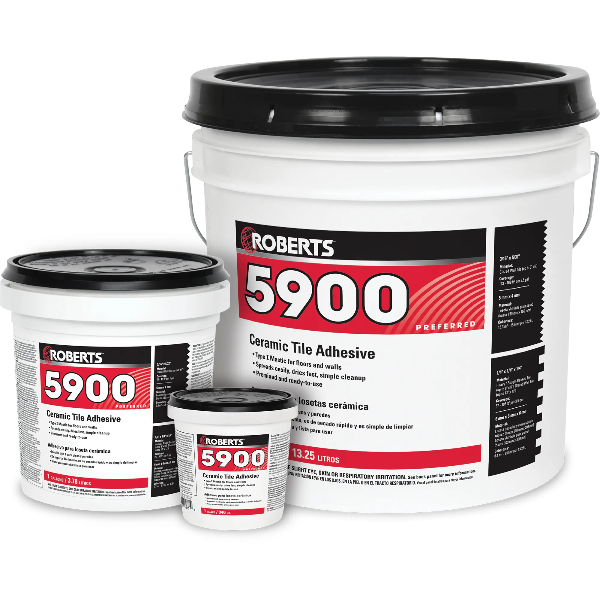 3.5-Gallon Ceramic Tile Adhesive