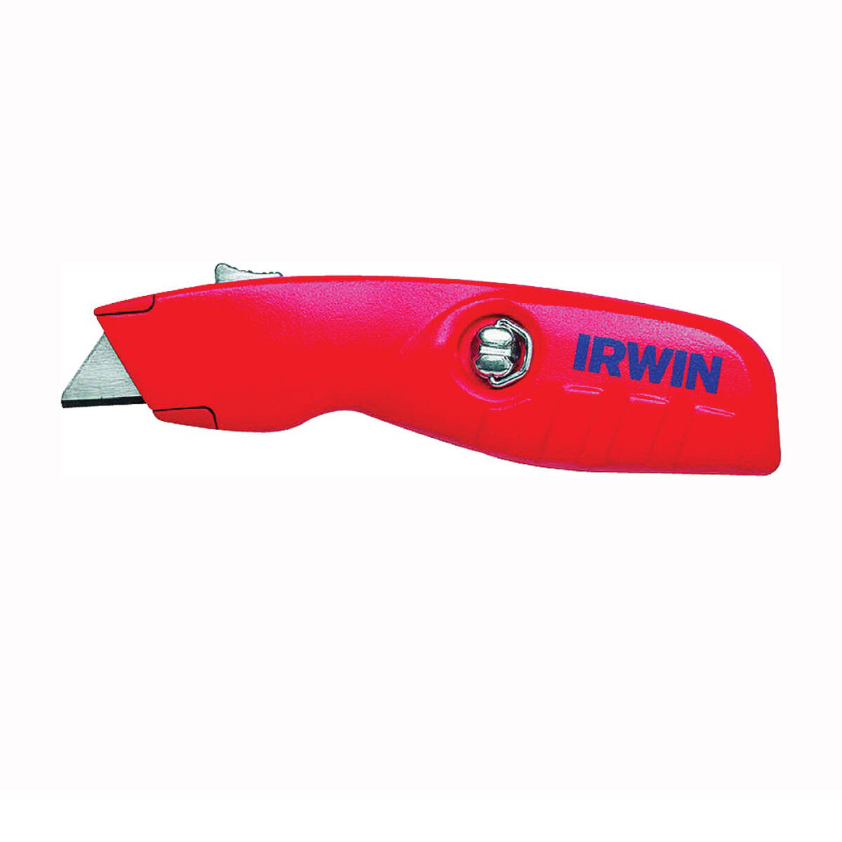 Utility Knife, 1-1/2 In W Blade, 1-Blade, Contour-Grip Red Handle