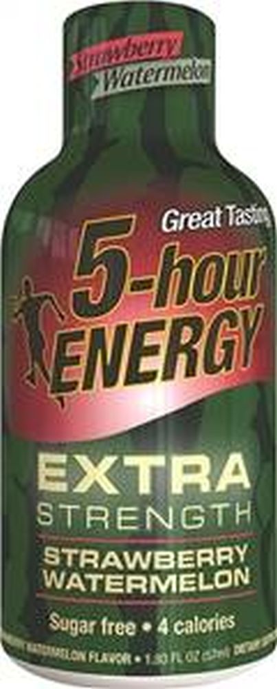 Strawberry And Watermelon Extra Strength Energy Drink 1.93 oz