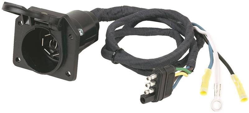 4-Way Flat 7-Rv Blade Trailer Wiring Adapter 1 4-Way Flat 7-Rv Blade Trailer Wiring Adapter