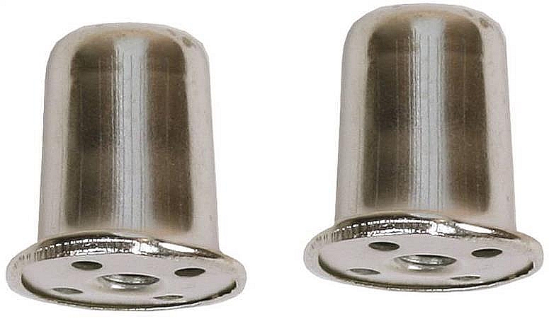 1-Inch Nickel Lamp Tapped Top Hat Finial