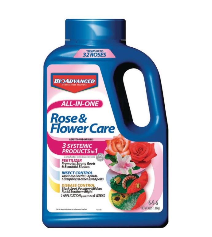 4-Pound Ready To Use Granules All-In-One Rose And Flower Care