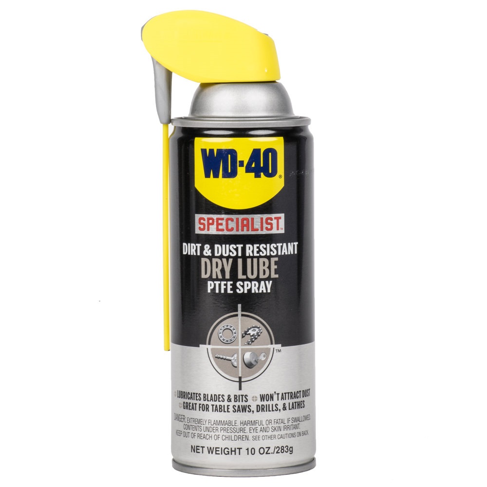 Specialist Dirt And Dust Resistant Dry Lube Ptfe Spray, 10 Oz