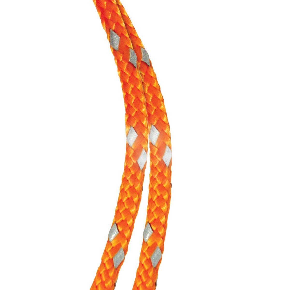 5/32-Inch Diameter X 50-Foot Length Reflective Orange Polypropylene Diamond Braid Rope 3 5/32-Inch Diameter X 50-Foot Length Reflective Orange Polypropylene Diamond Braid Rope