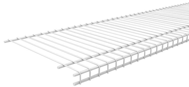 ClosetMaid SuperSlide 144 inch x 12 inch White Wire Closet Shelf