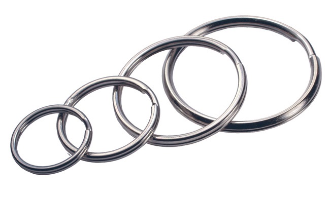 Split Key Rings Set 4-Pack