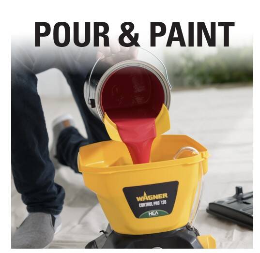 Control Pro 130 HEA Power Tank Sprayer With New T2 Spray Gun 5 Control Pro 130 HEA Power Tank Sprayer With New T2 Spray Gun
