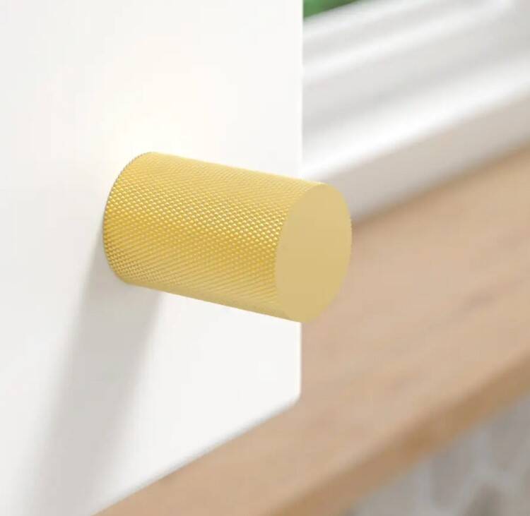 Metal Knob 20Mm(M4)In Satin Brass 1 Metal Knob 20Mm(M4)In Satin Brass