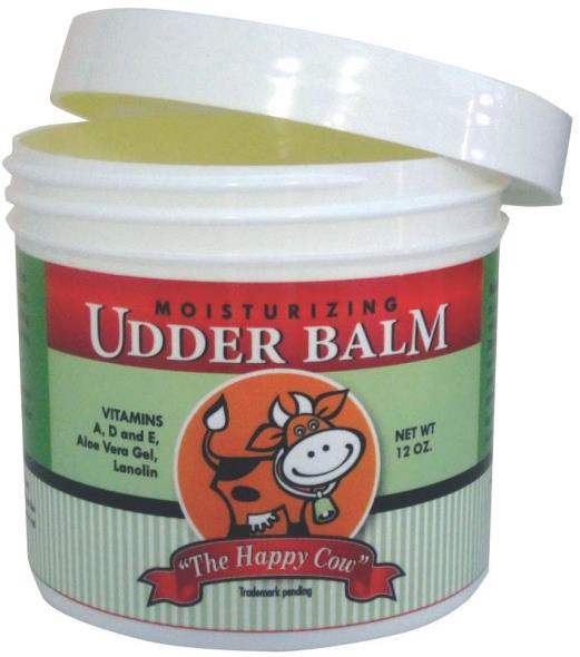 The Happy Cow Moisturizing Udder Balm 12-Oz.