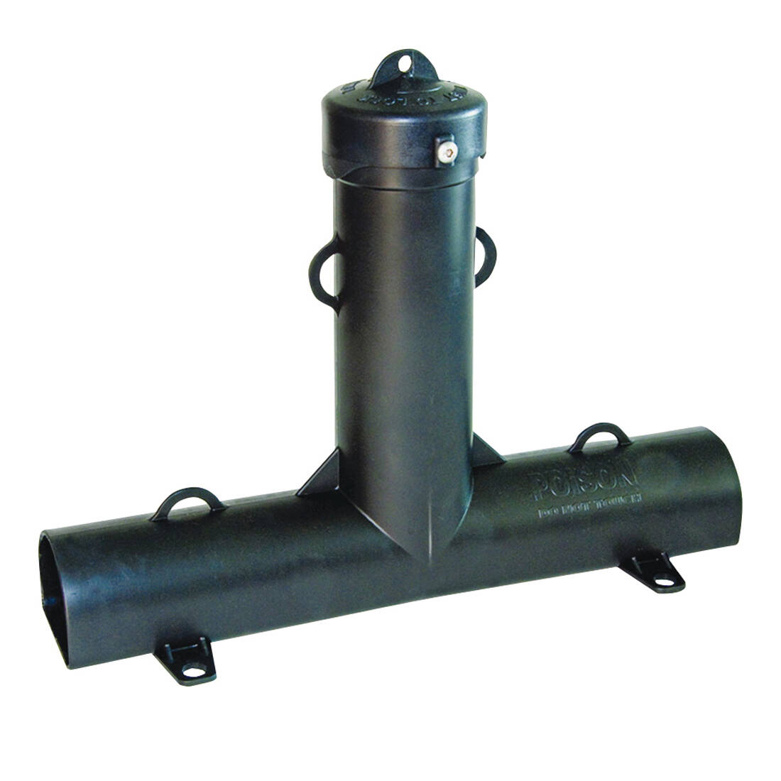 Black Plastic Bait Station