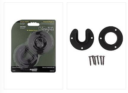 1-5/16- Inch, Oil-Rubbed Bronze Finish, Heavy Duty Closet Flange Set
