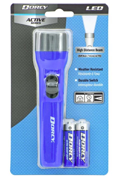 3-Volt LED Flashlight, Assorted