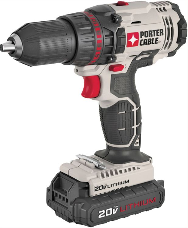 20-Volt Max Lithium-Ion Cordless 1/2-Inch Variable Speed Reversible Drill/Driver Kit