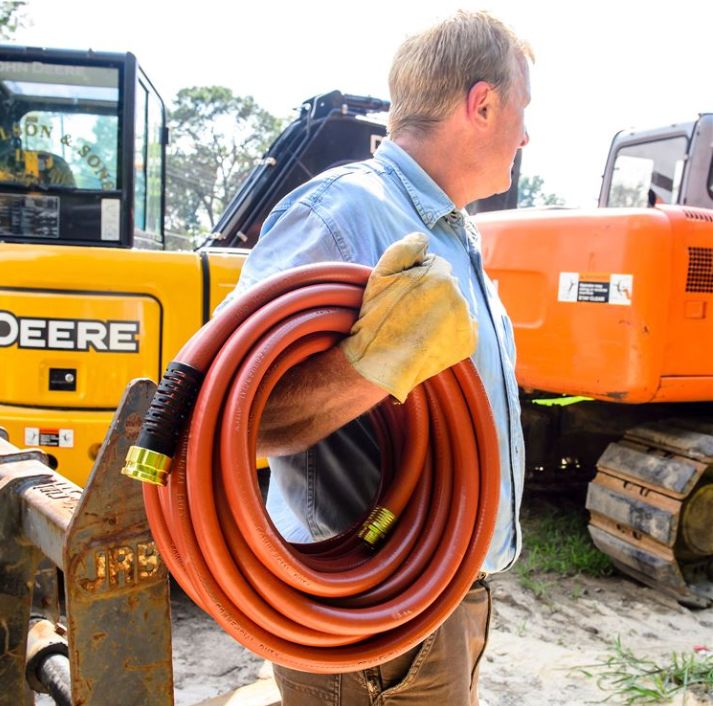 5/8-Inch X 50-Foot ContractorPLUS Heavy Duty Hose 5 5/8-Inch X 50-Foot ContractorPLUS Heavy Duty Hose