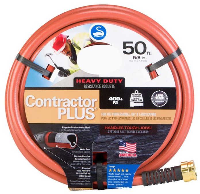 5/8-Inch X 50-Foot ContractorPLUS Heavy Duty Hose 9 5/8-Inch X 50-Foot ContractorPLUS Heavy Duty Hose