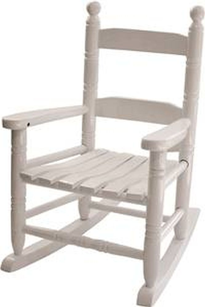 White Child's Rocking Chair