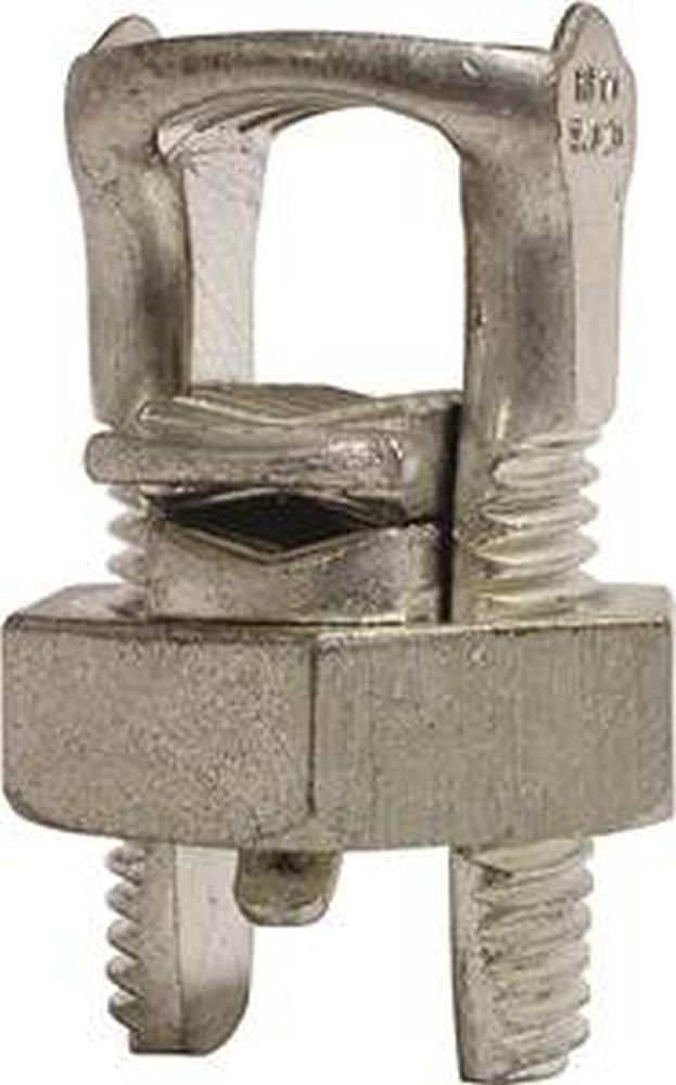 #8 - #2 AWG Solid Aluminum Split Bolt Connector