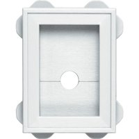 6-3/4-Inch x 5-Inch Artic White Wrap Around Mounting Block