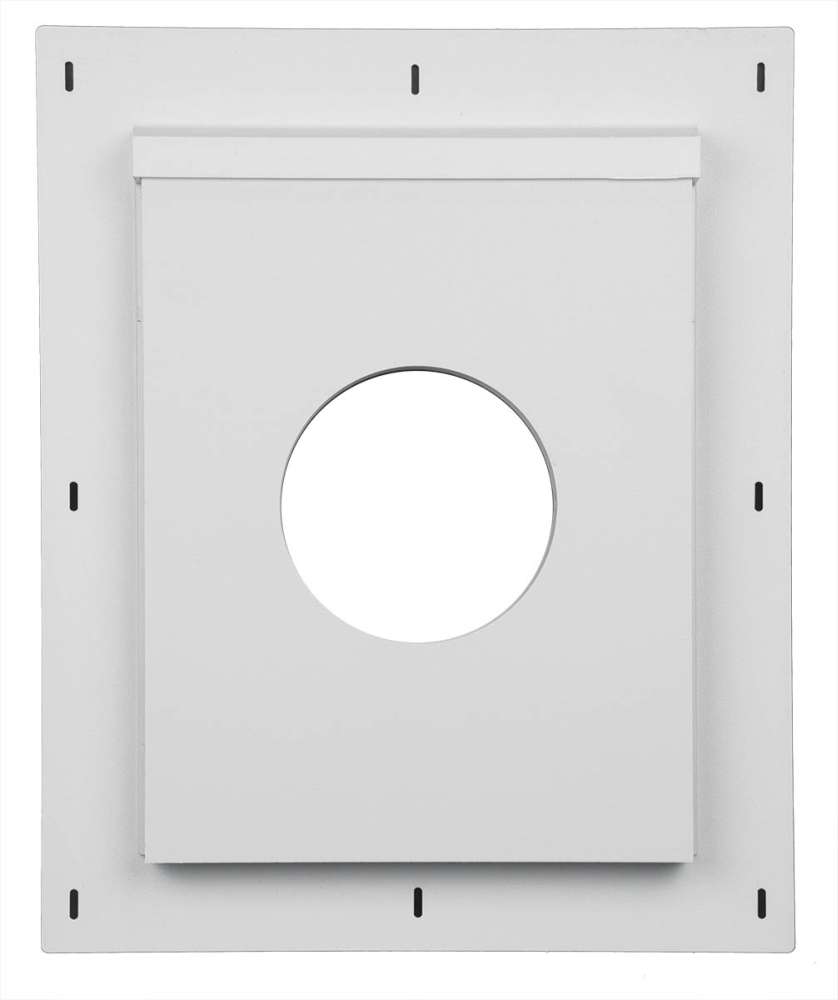 14-1/4-Inch x 11-9/16-Inch White Mounting Block