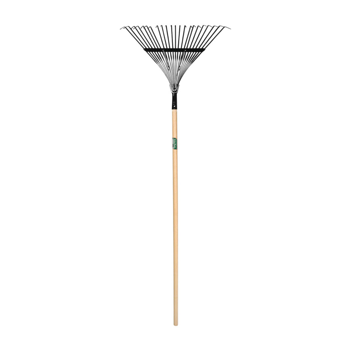 22-Tine 63-7/8-Inch Oal Steel Tine Hardwood Handle Leaf Rake