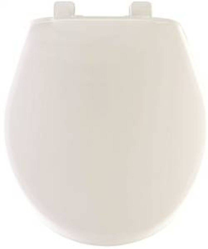 White Round Plastic Slow Close Toilet Seat