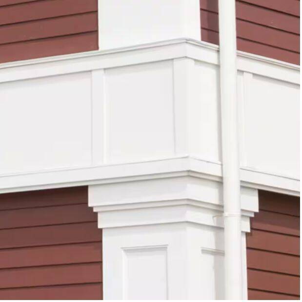 1-Inch X 8-Inch X 8-Foot White PVC Trim 3 1-Inch X 2-Inch X 12-Foot White PVC Trim