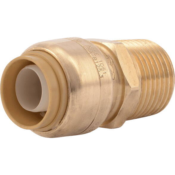 1/2-Inch X 1/2-Inch Push Male Adapter, 4-Pack 1 1/2-Inch X 1/2-Inch Push Male Adapter, 4-Pack