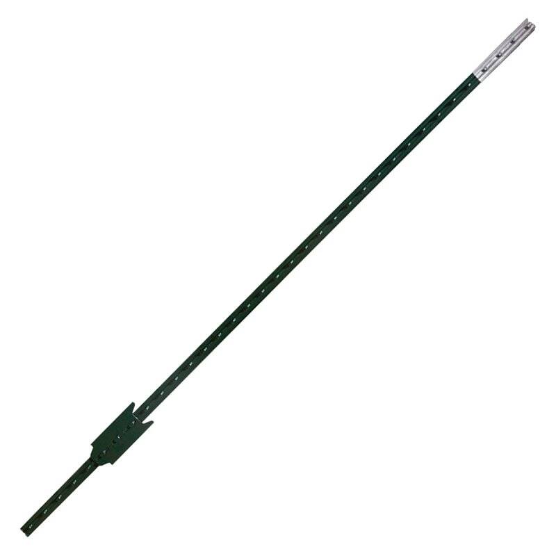 6-1/2-Foot Green And White T-Post