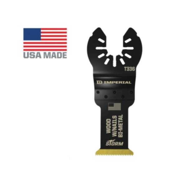 1-1/4-Inch One-Fit Storm Titanium Wood And Nails Blade 1-Pack