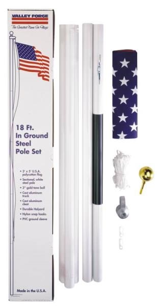 U.s.a. Flag 3x5 ft Polycotton
