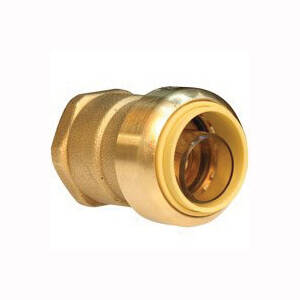 1/2-Inch Brass Push-ConnectX Fnpt Pipe Connector, 200-PSI 1 1/2-Inch Brass Push-ConnectX Fnpt Pipe Connector, 200-PSI