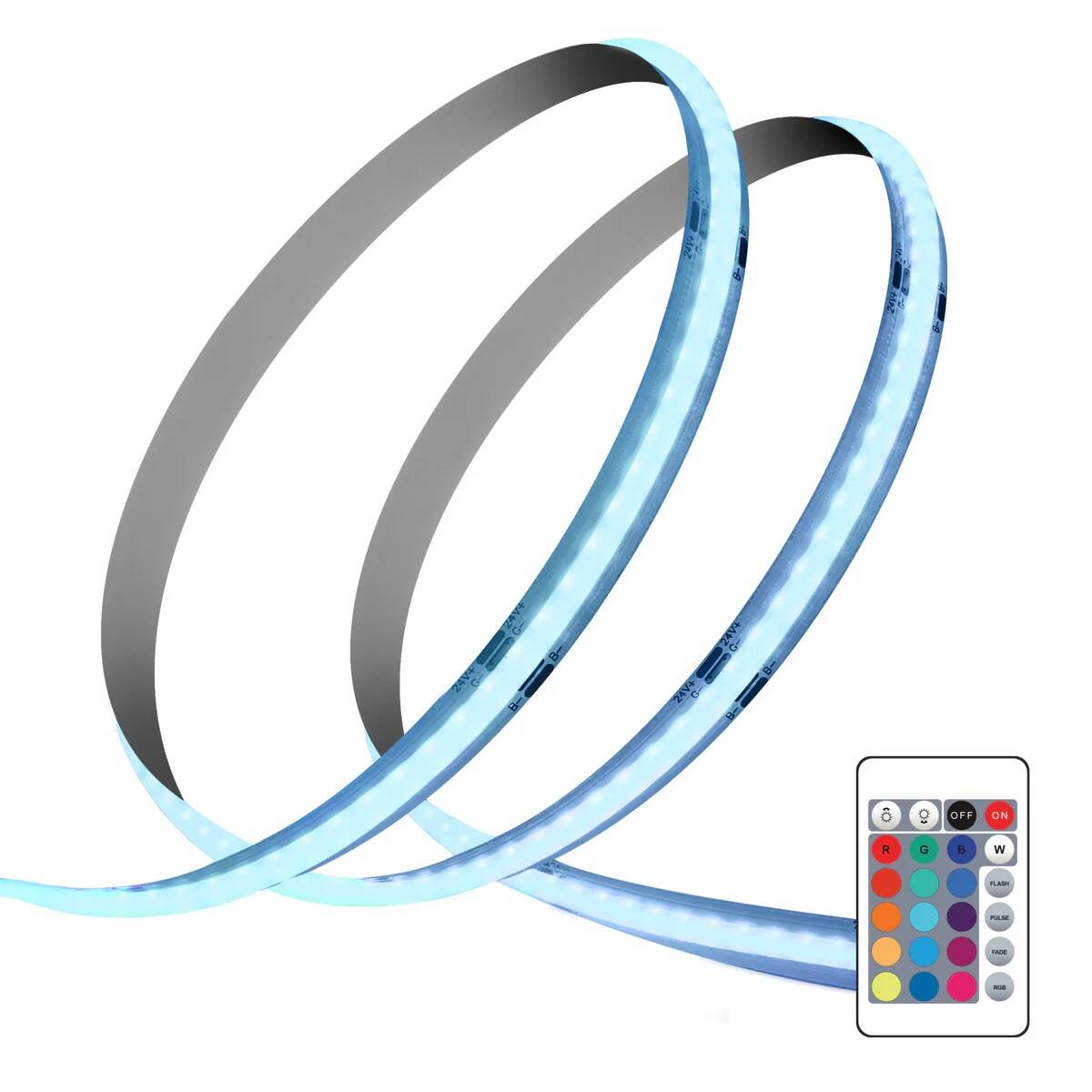 Non-Smart, Red, Green, Blue Tape Light, 20-Foot 1 Non-Smart, Red, Green, Blue Tape Light, 20-Foot