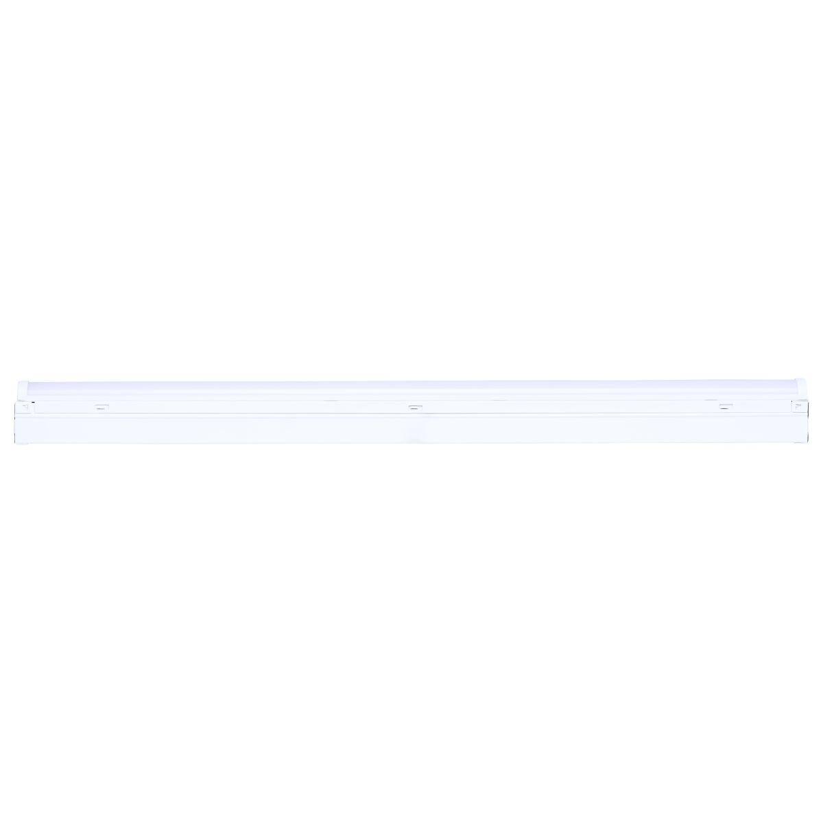 LED 4-Foot Strip Light 19 Watts White Finish 1 LED 4-Foot Strip Light 19 Watts White Finish