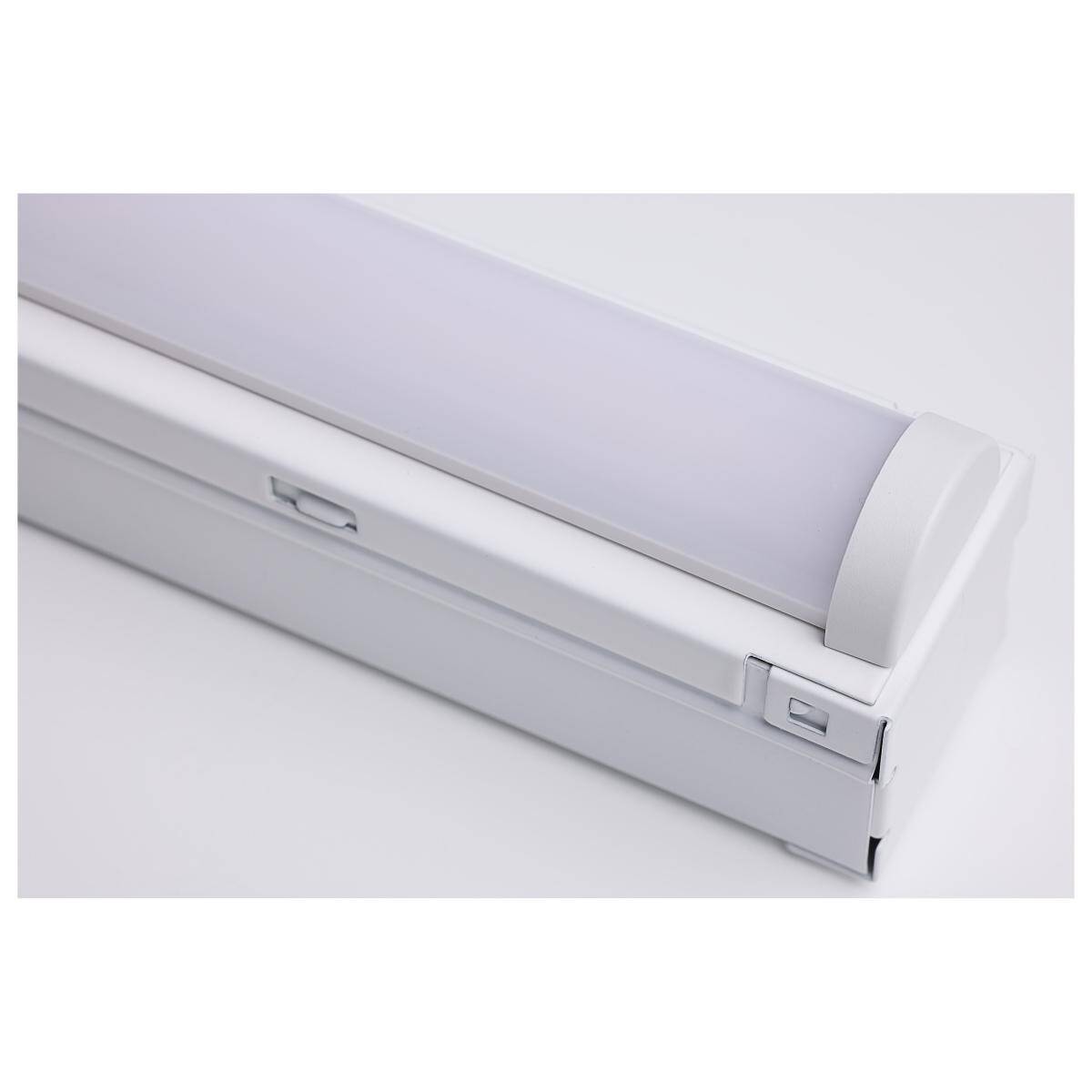 LED 4-Foot Strip Light 19 Watts White Finish 4 LED 4-Foot Strip Light 19 Watts White Finish