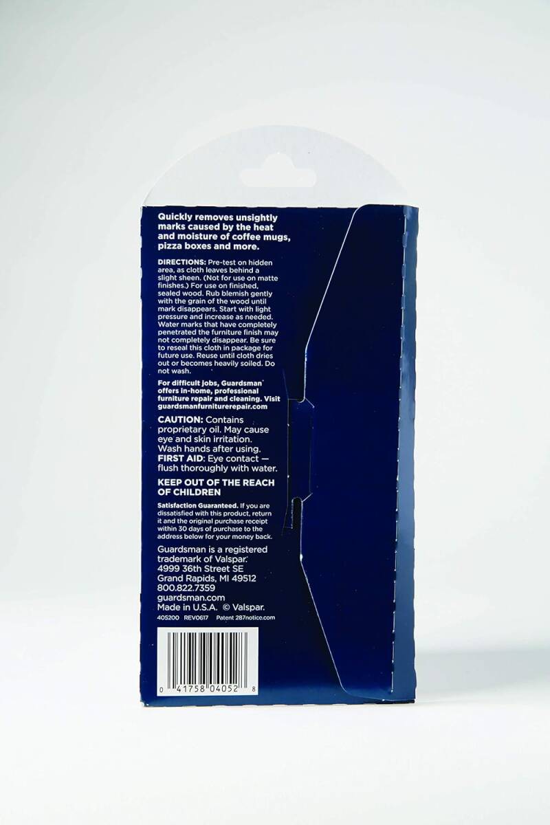 Rapid Remedy Water Mark Remover Cloth 1 Rapid Remedy Water Mark Remover Cloth