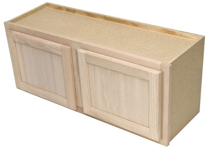 36 x 12 x 12-Inch Premier Unfinished Oak Over The Appliance Wall Cabinet 2 36 x 12 x 12-Inch Premier Unfinished Oak Over The Appliance Wall Cabinet
