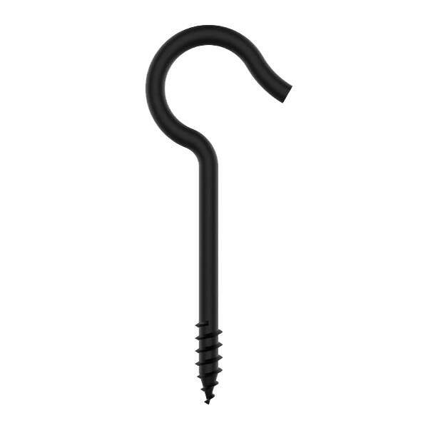#6 3/16 x 3-3/8-Inch Storm Shine Steel Hook, 35-Pound Working Limit