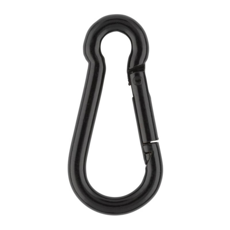 1/4 x 2-Inch Storm Shine Steel Interlocking Spring Snap, 146-Pound Working Load 1 1/4 x 2-Inch Storm Shine Steel Interlocking Spring Snap, 146-Pound Working Load