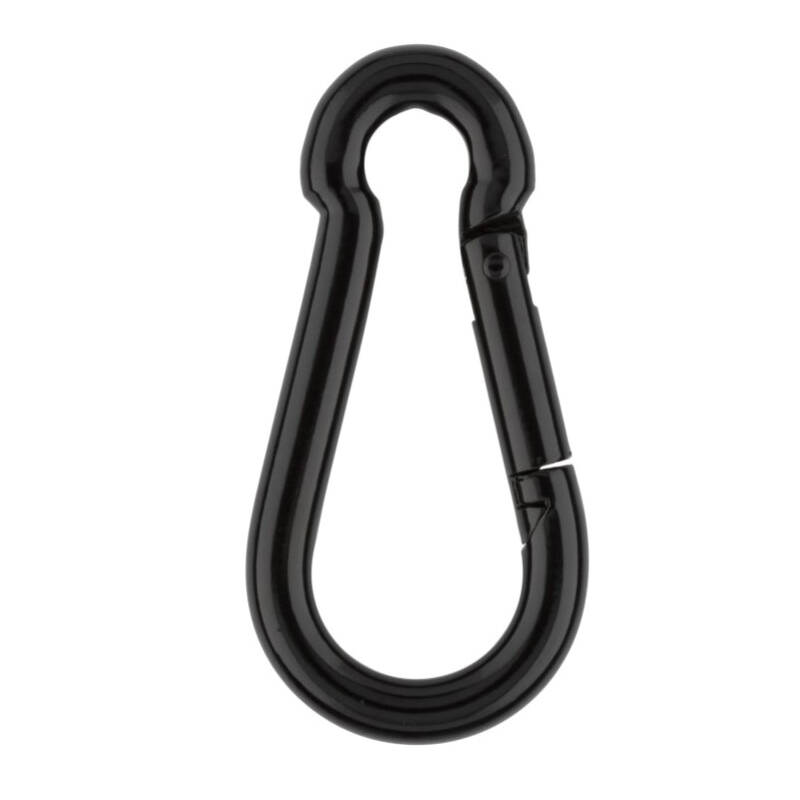 3/8 x 3-1/8-Inch Storm Shine Steel Interlocking Spring Snap, 315-Pound Working Load 3 3/8 x 3-1/8-Inch Storm Shine Steel Interlocking Spring Snap, 315-Pound Working Load