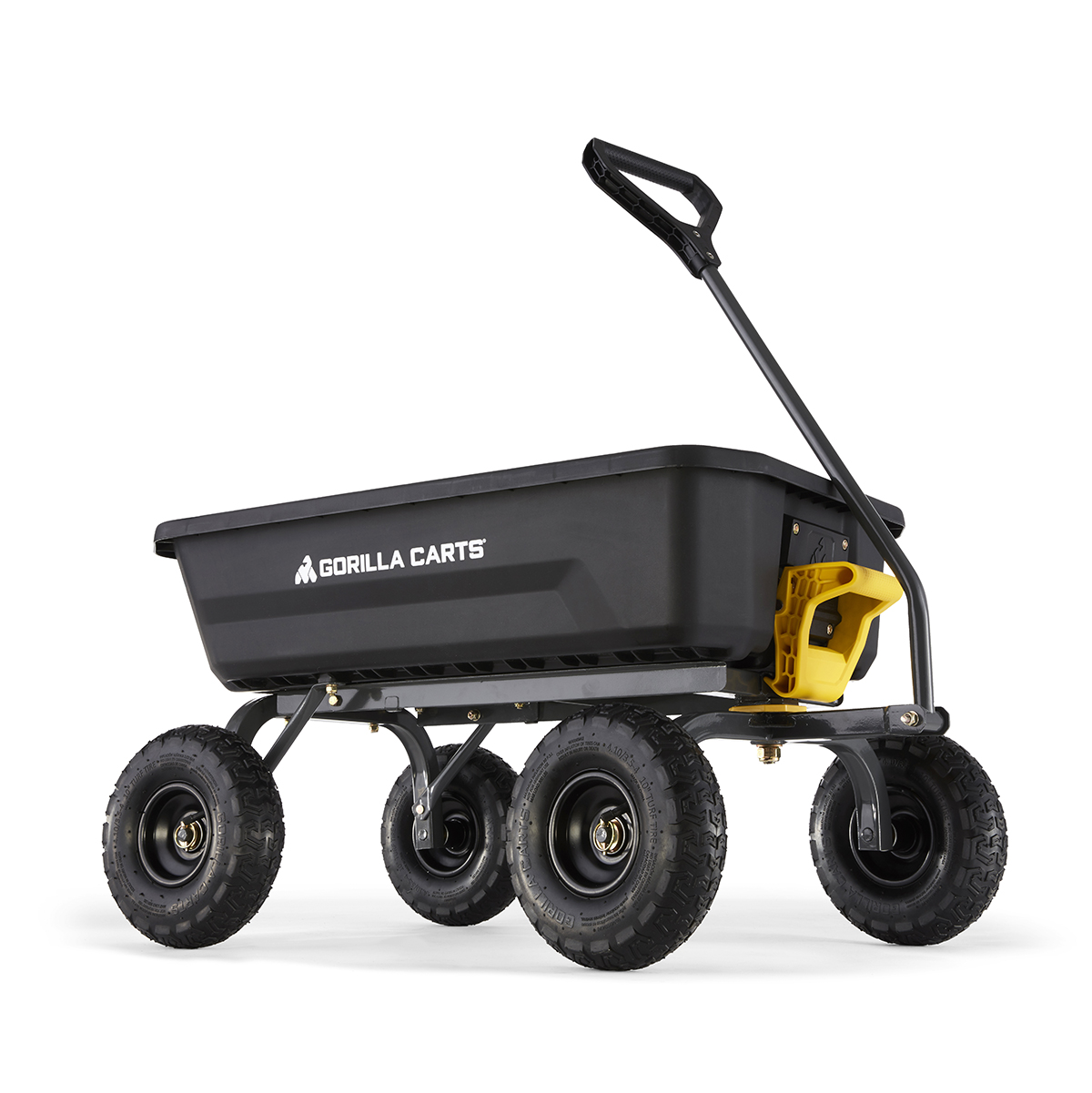4-Cubic Foot Poly Garden Dump Cart 3 4-Cubic Foot Poly Garden Dump Cart