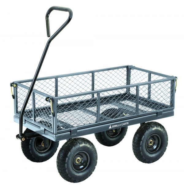 600-Pound Capacity Steel Utility Cart 6 600-Pound Capacity Steel Utility Cart