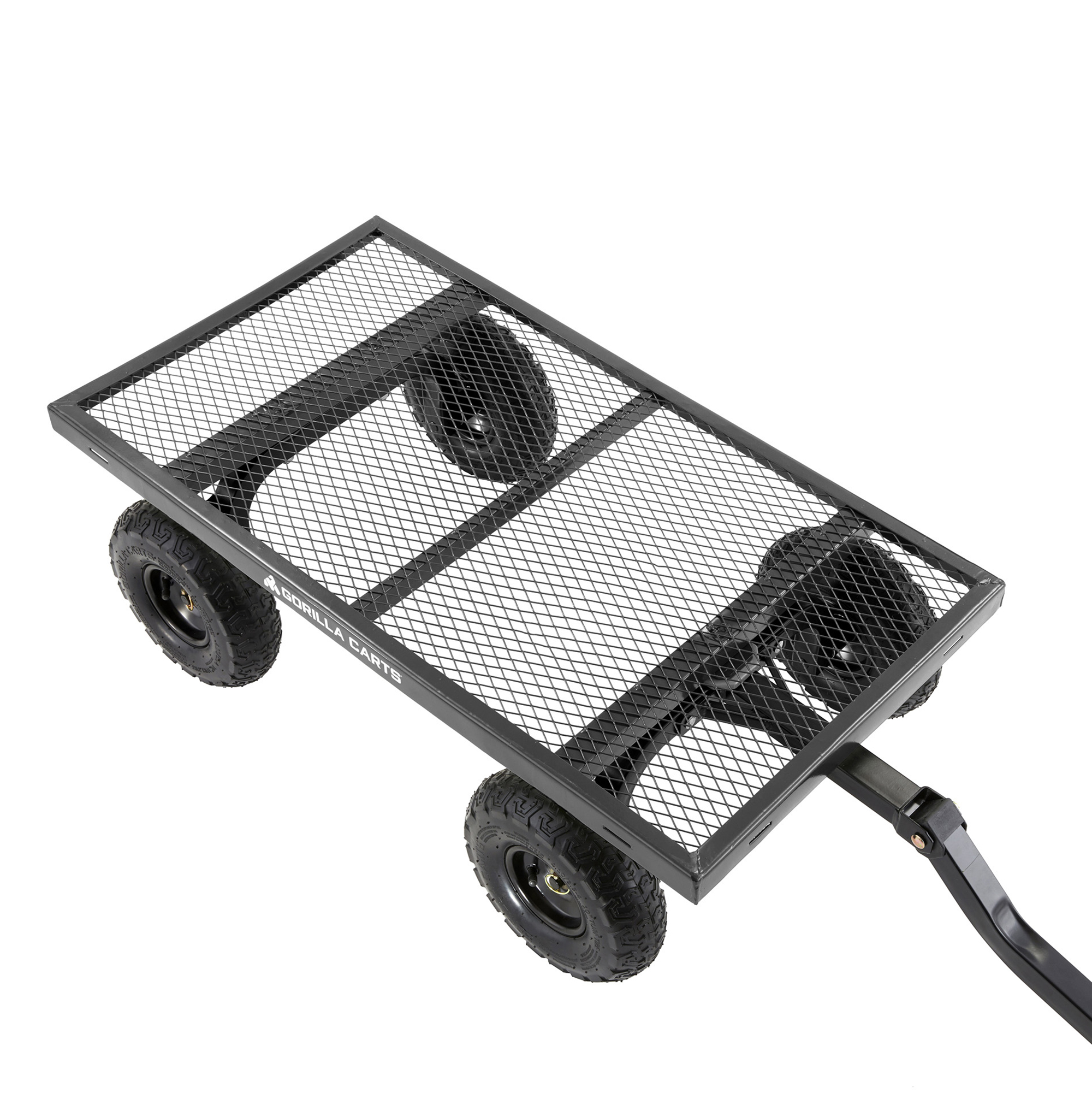 4-Cubic Foot Steel Utility Cart